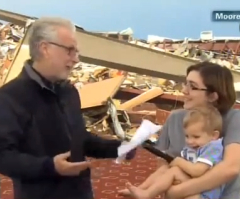 Atheist Tornado Survivor in Wolf Blitzer Interview Sees Thousands of Dollars in Donations