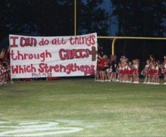 Texas School District Files Appeal on Cheerleader Bible Banners Case
